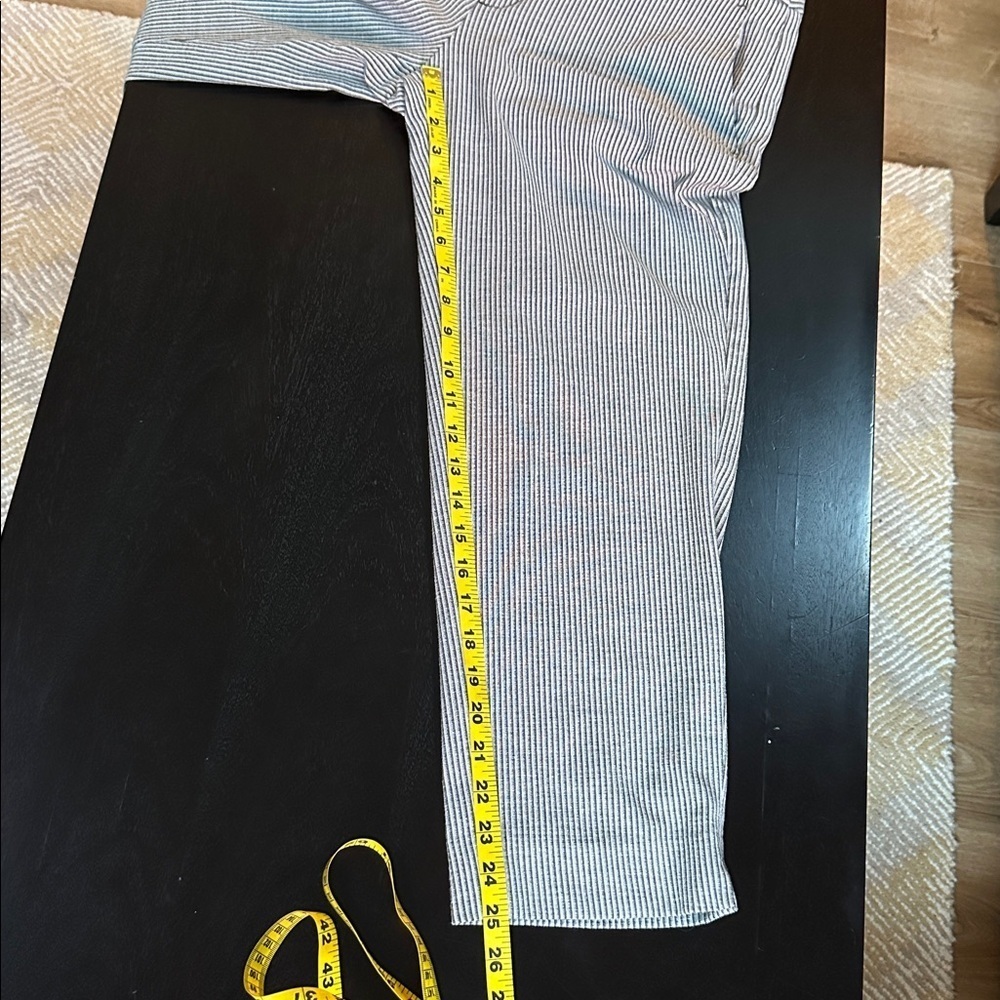 Banana Republic Factory striped cropped trouser pants - Picture 9 of 11